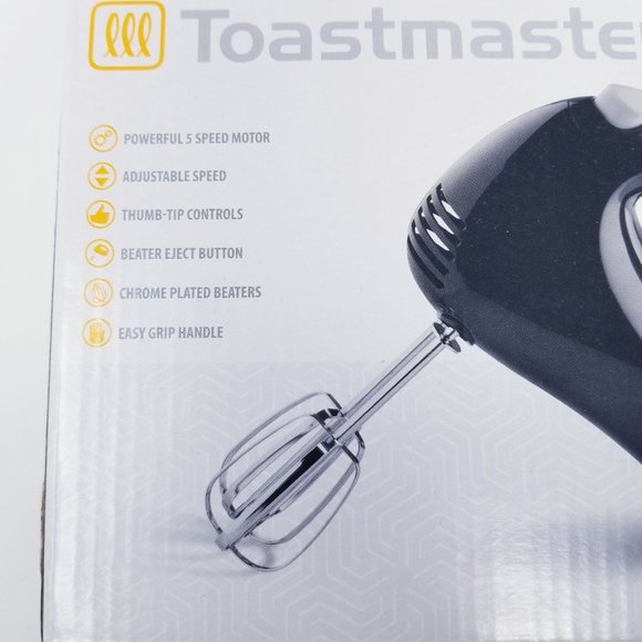 Toastmaster 5 Speed Hand Mixer Model TM-300HM - Picture 3 of 9